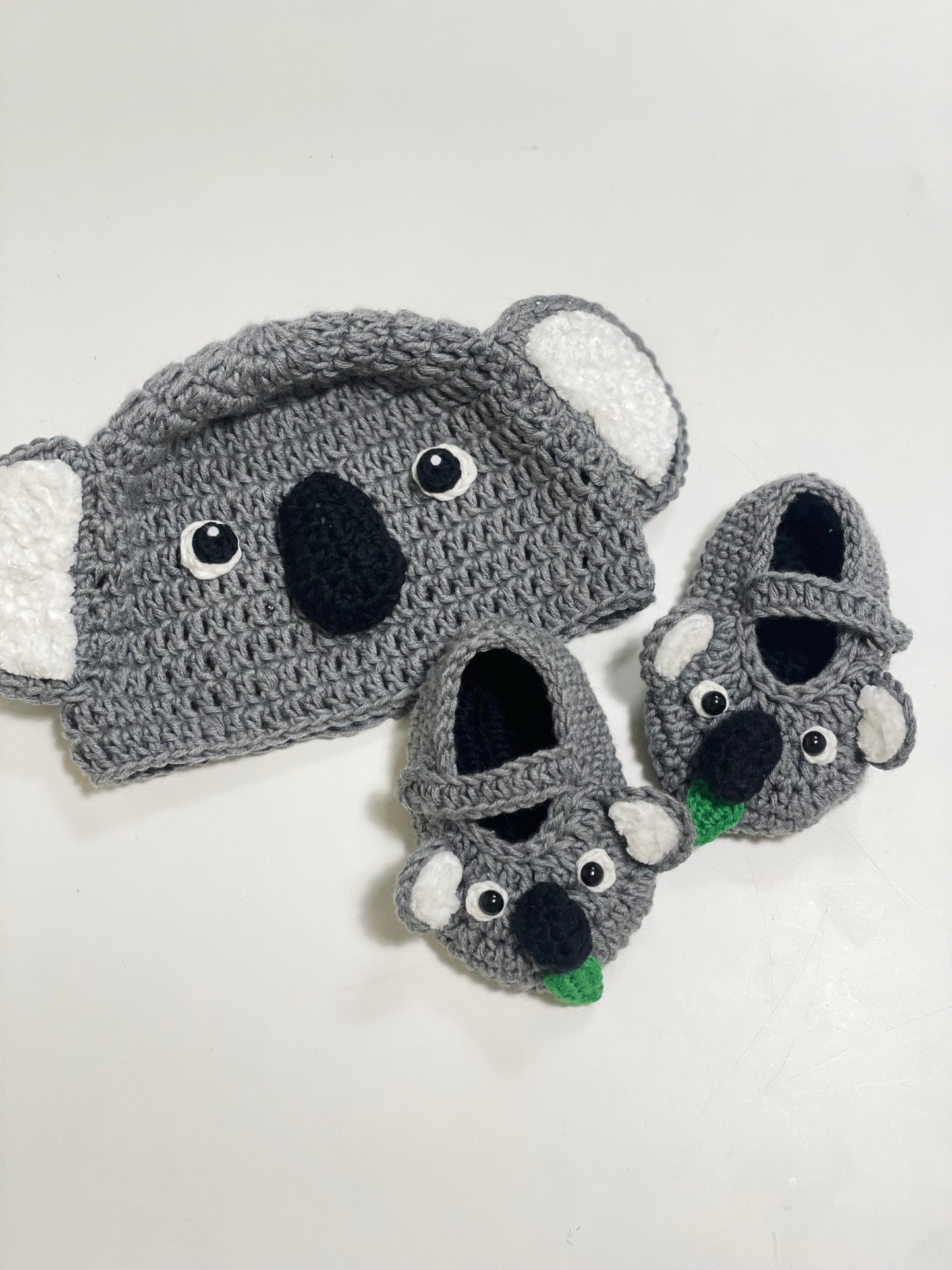 Custom Handcrafted Baby hat&shoes（100% Organic Cotton）