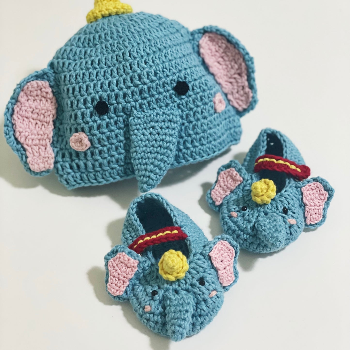 Custom Handcrafted Baby hat&shoes（100% Organic Cotton）