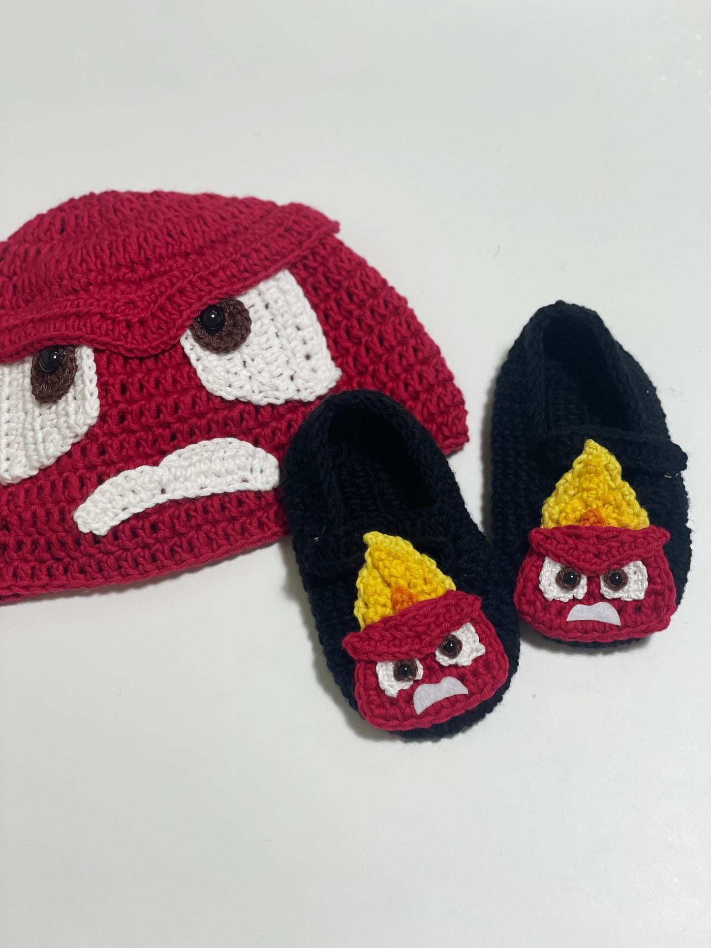 Custom Handcrafted Baby hat&shoes（100% Organic Cotton）