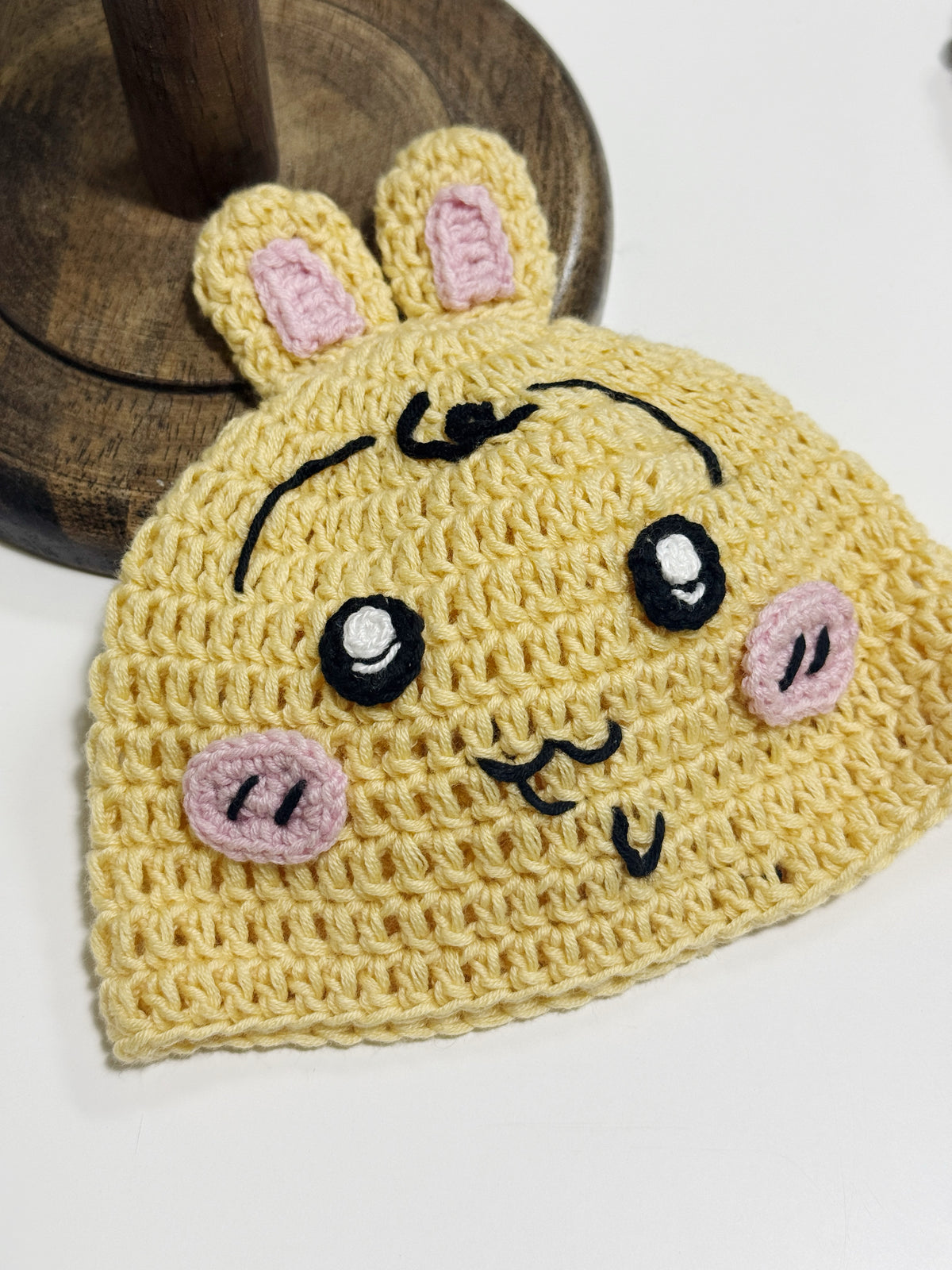 Custom Handcrafted Baby hat（100% Organic Cotton）