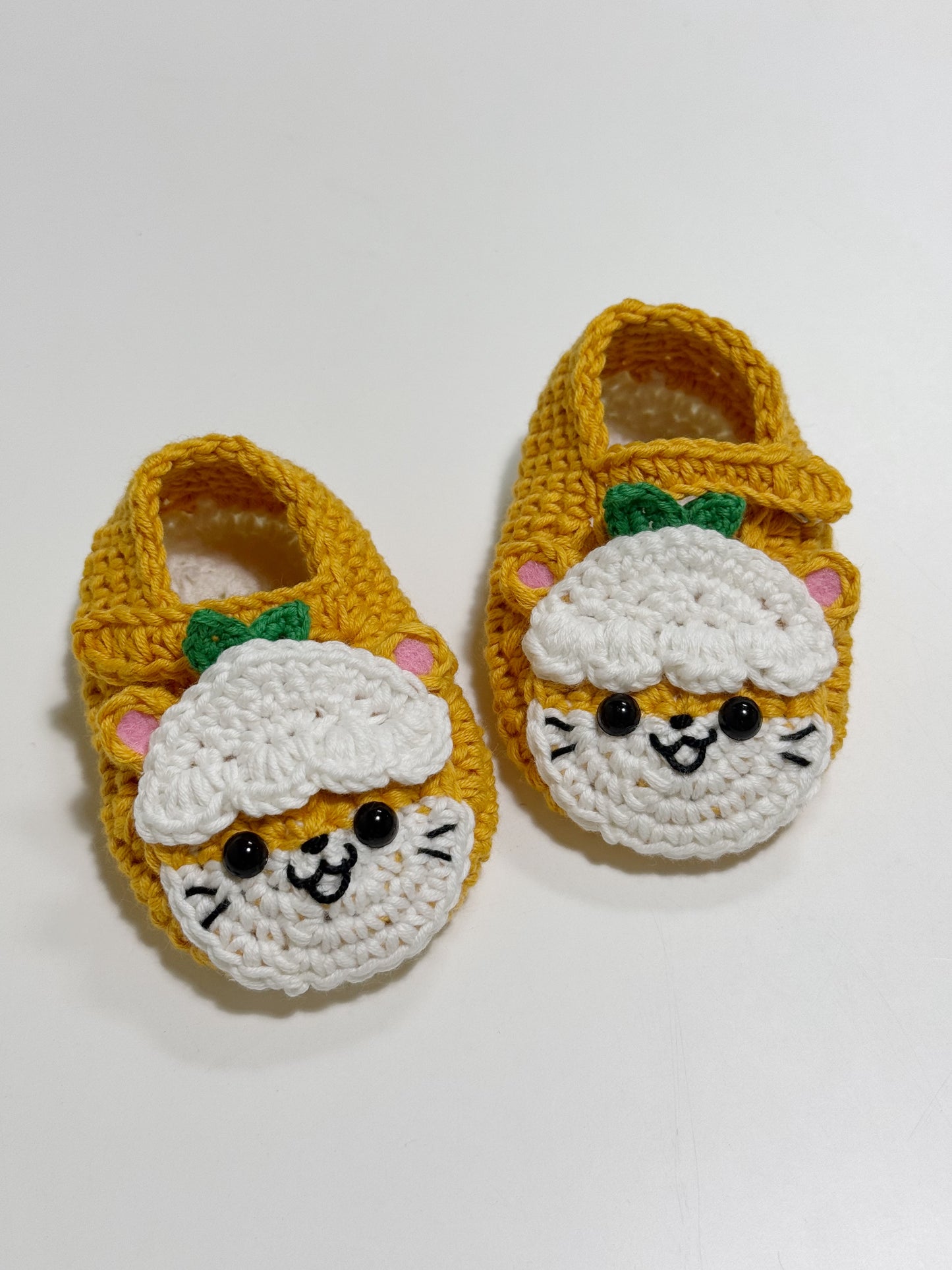 Custom Handcrafted Baby Shoes（100% Organic Cotton）