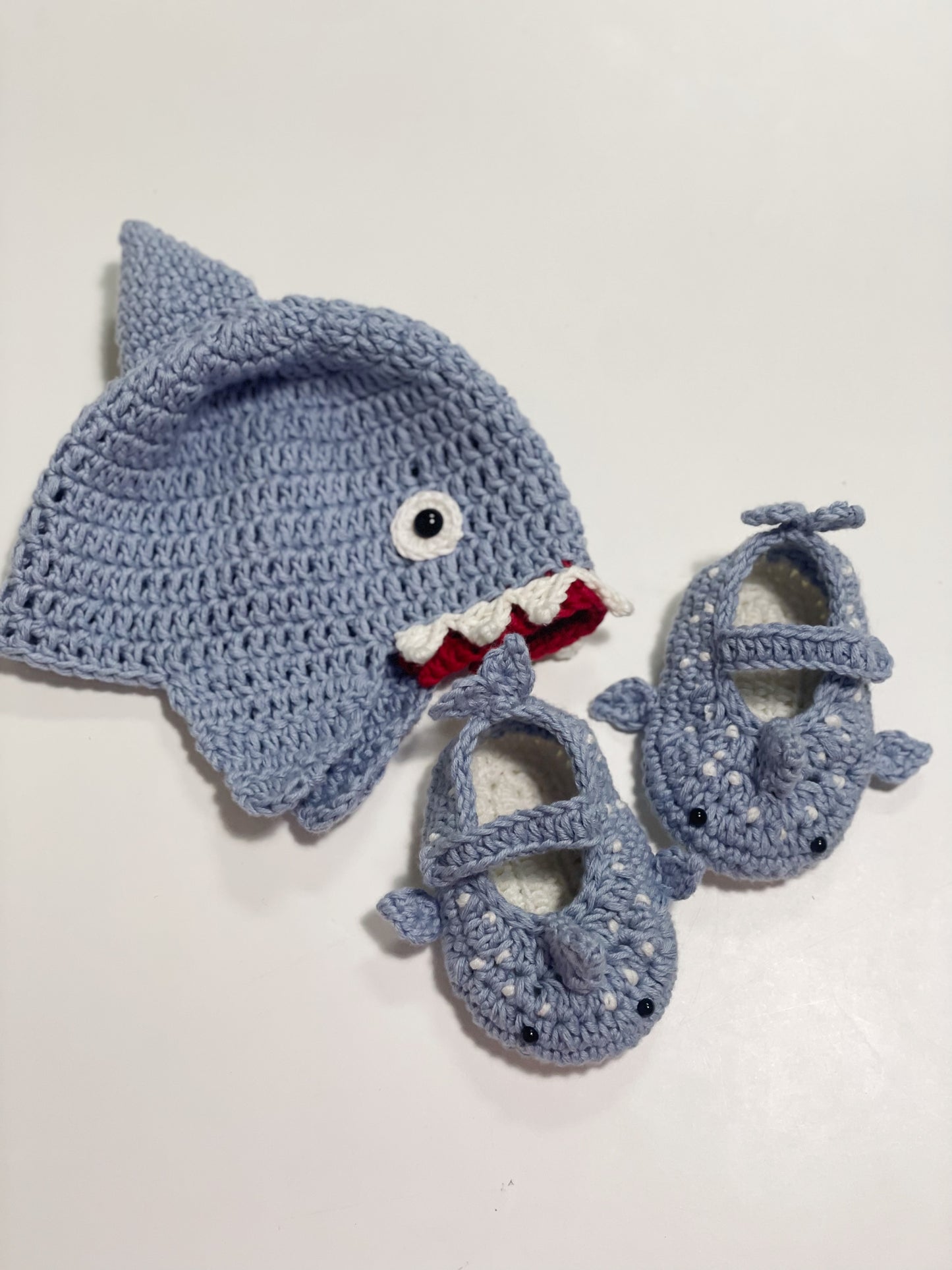 Custom Handcrafted Baby hat&shoes（100% Organic Cotton）