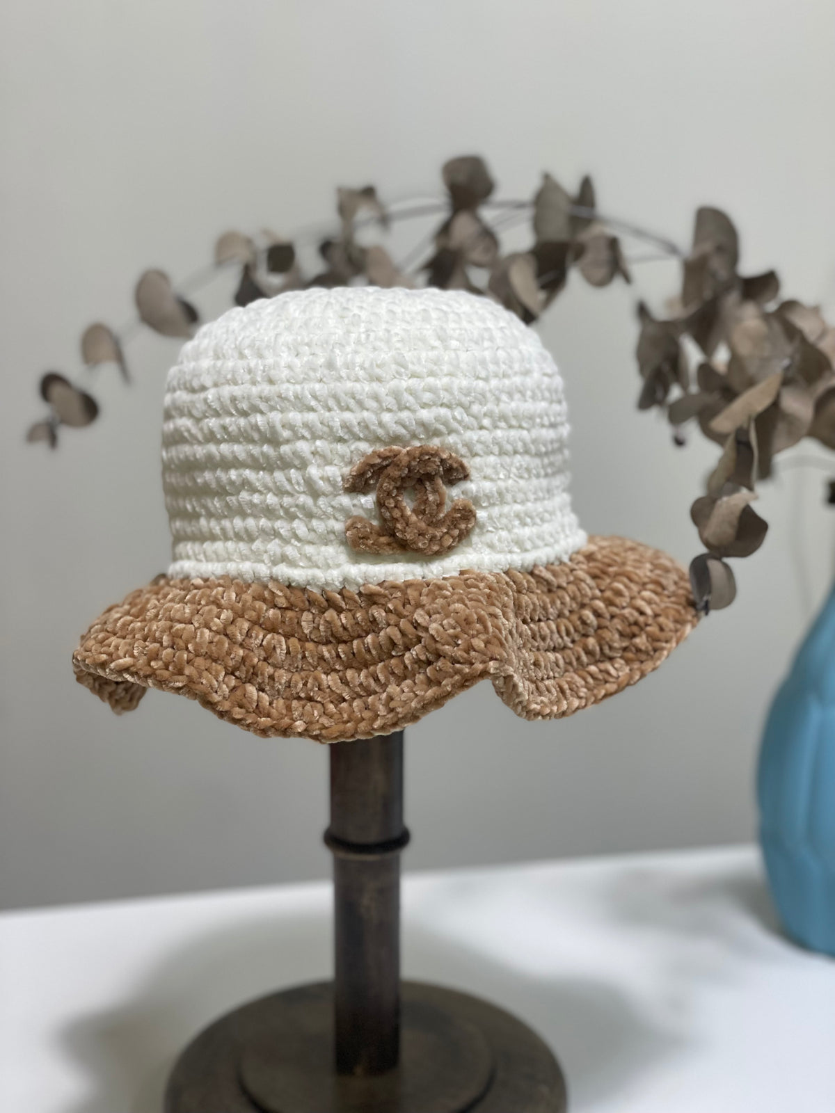 Custom Handcrafted Baby hat（100% Organic Cotton）
