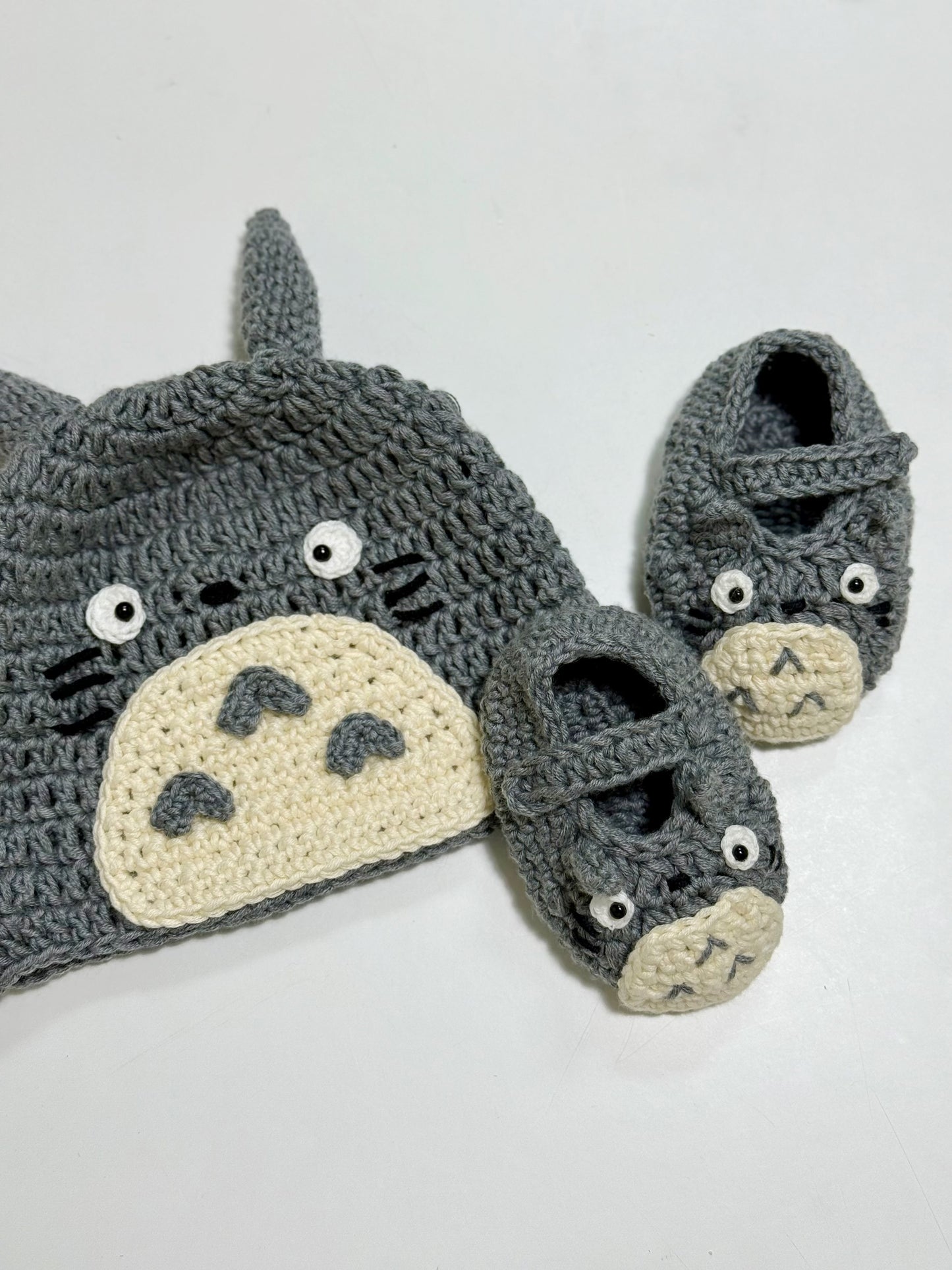 Custom Handcrafted Baby hat&shoes（100% Organic Cotton）