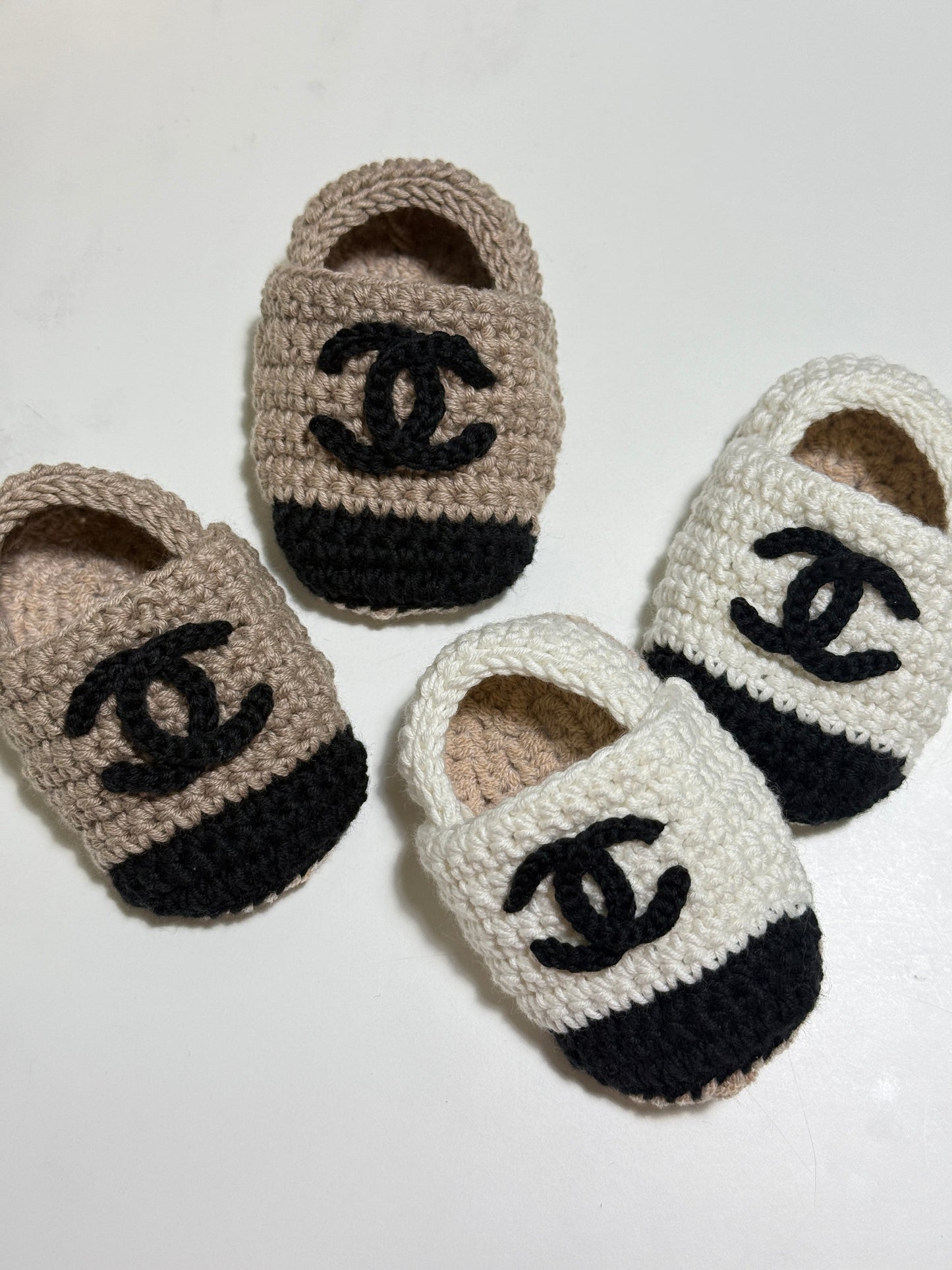 Custom Handcrafted Baby Shoes（100% Organic Cotton）